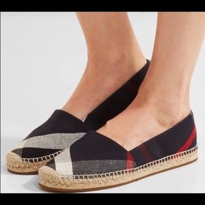 Burberry Espadrilles - NEVER BEEN WORN!